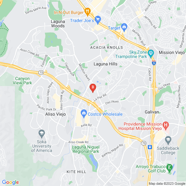Green Air Engineering location map: 26541 Merienda APT 7, Laguna Hills, CA